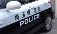 埼玉県警のパトカー(2021年6月13日、和光市駅前)