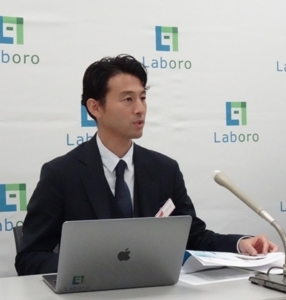 テクノロジーとビジネスの両方をつないていくことを非常に大切にしていると話す椎橋CEO