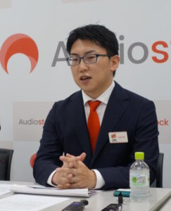 オーディオストック上場会見